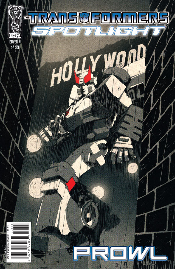 Transformers News: Transformers Spotlight: Prowl Five-Page Preview Image
