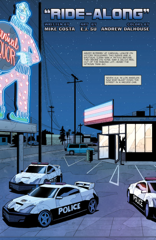 Transformers News: Transformers Spotlight: Prowl Five-Page Preview Image