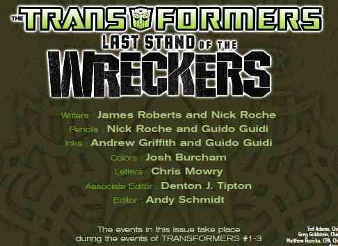 Transformers News: Transformers Last Stand of the Wreckers #4- Spoiler Filled Review! Image