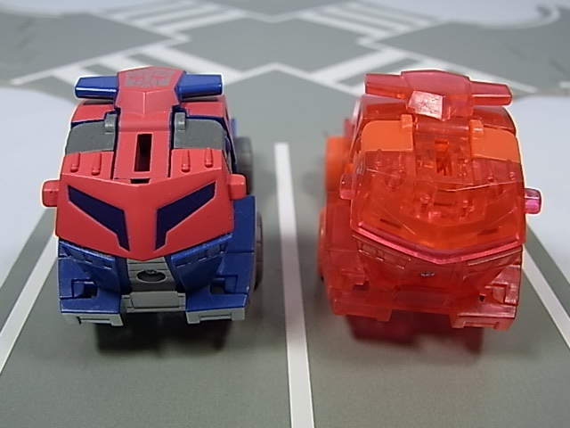 Transformers News: Toy Images of Toy R Us Japan - Animated Exclusive Clear Red Optimus Prime Image