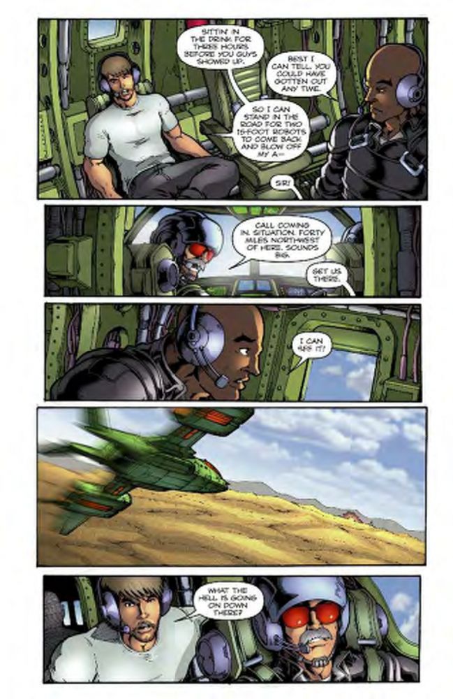 Transformers News: Transformers 'Ongoing' #6 Five-Page Preview Image