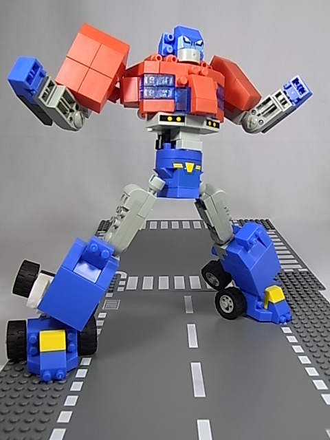 Transformers News: Toy Images of Diablock Animated Optimus Prime Image