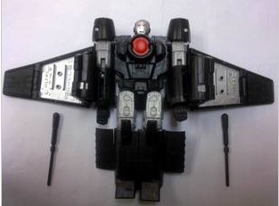 Transformers News: Toy Images of Marvel Transformers Crossover - War Machine? Image