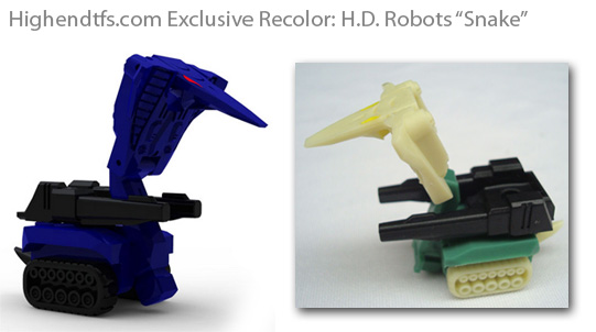 Transformers News: HeadRobots: New COBRA exclusive recolor announced Image