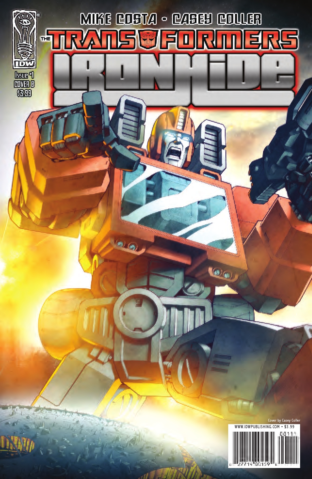 Transformers News: IDW unveils 5 page IRONHIDE Issue 1 Preview Image