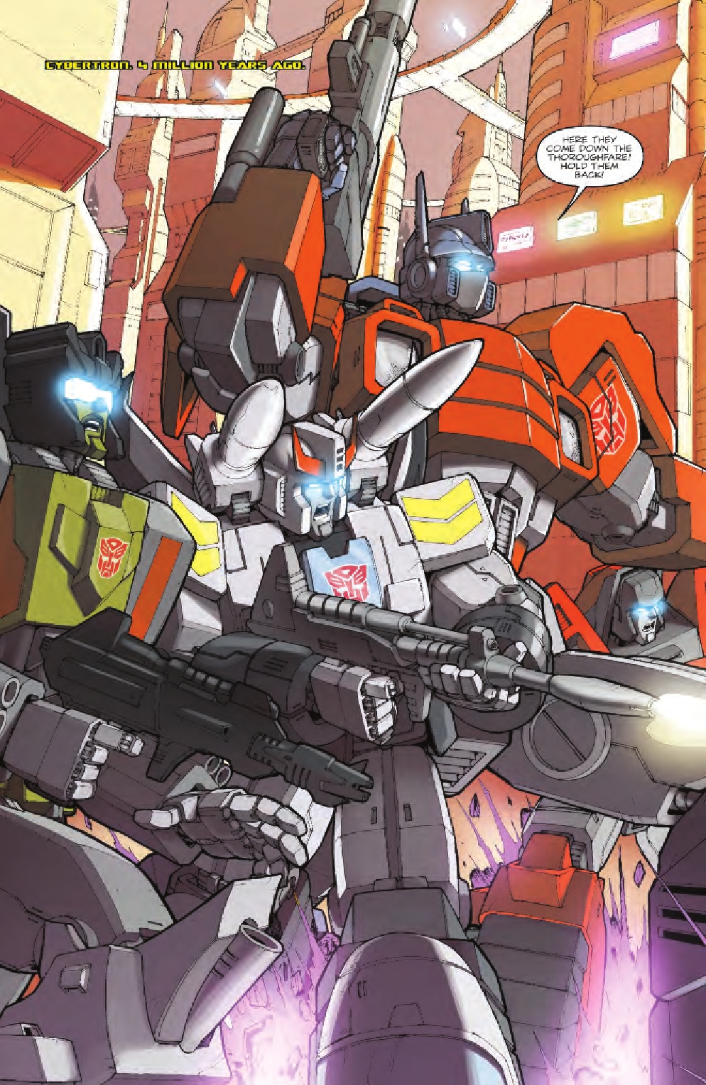 Transformers News: IDW unveils 5 page IRONHIDE Issue 1 Preview Image