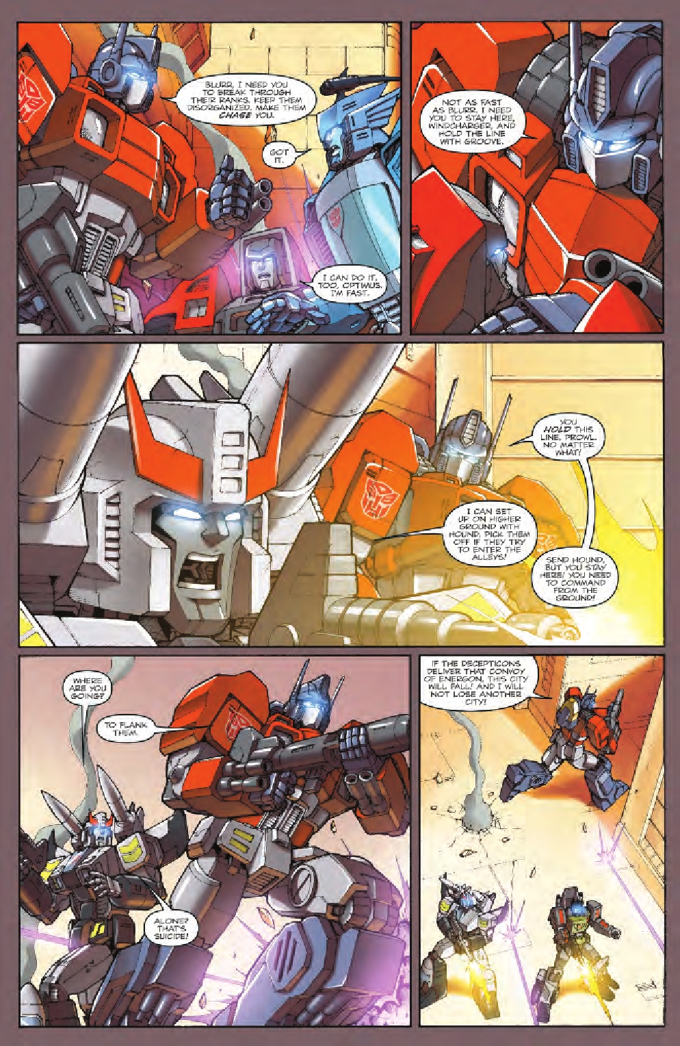 Transformers News: IDW unveils 5 page IRONHIDE Issue 1 Preview Image