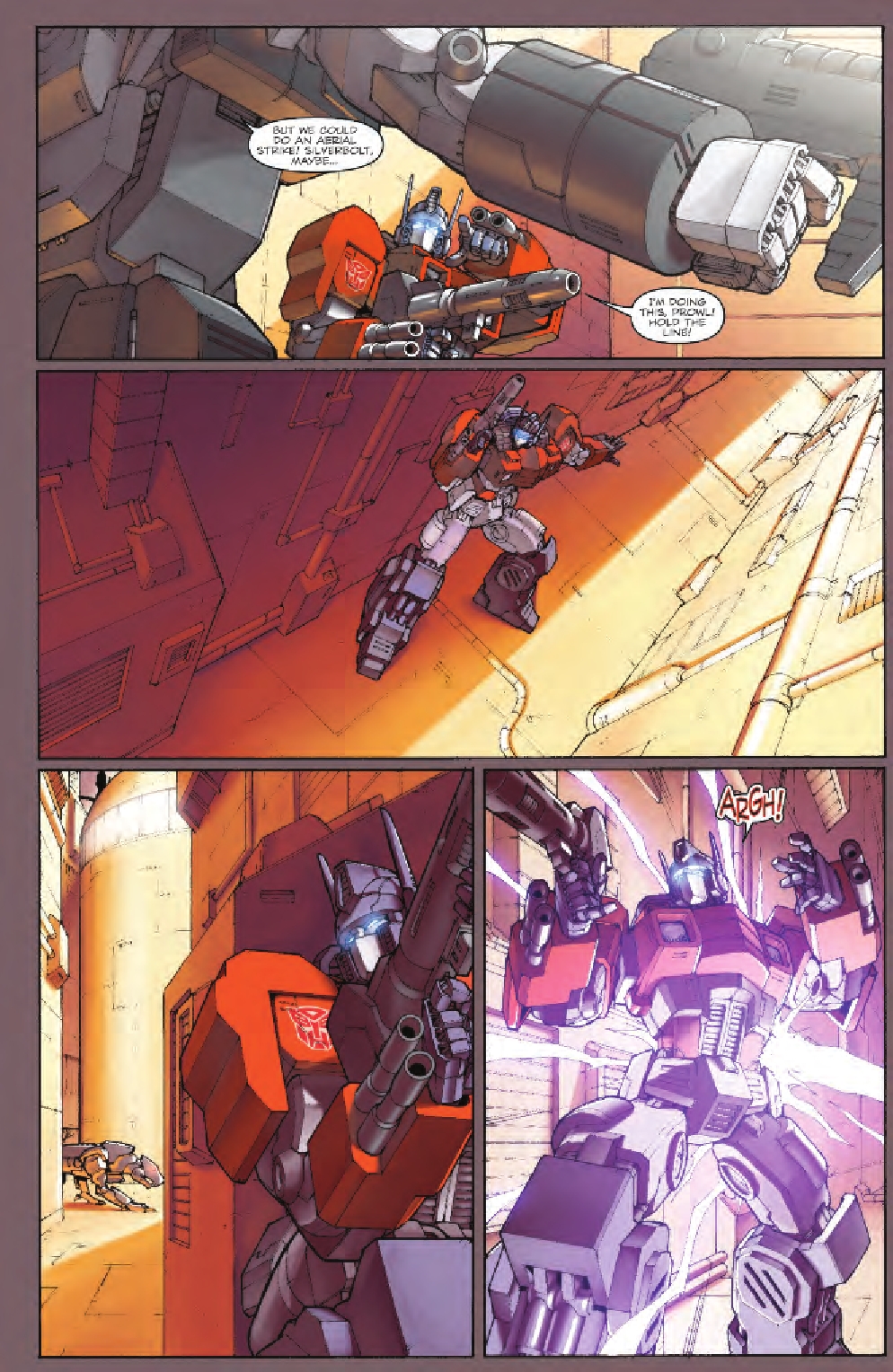Transformers News: IDW unveils 5 page IRONHIDE Issue 1 Preview Image