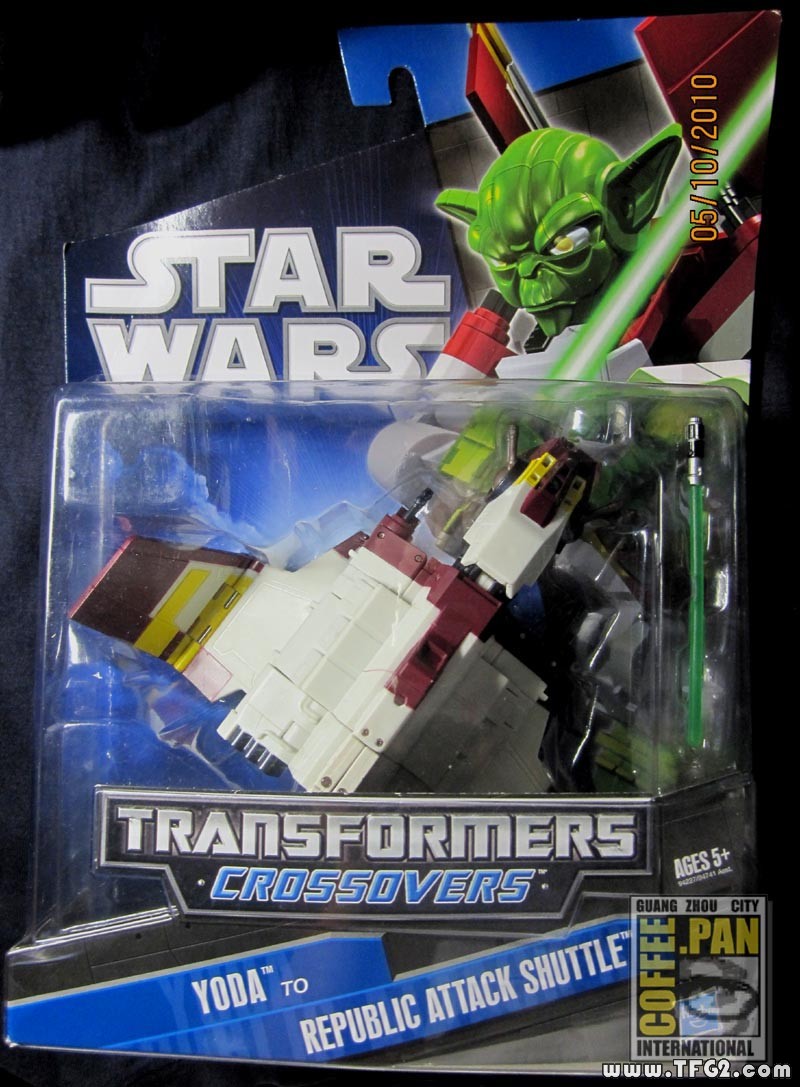 Transformers News: Toy Images of Star Wars Transformers Crossovers - Captain Rex & Yoda Image