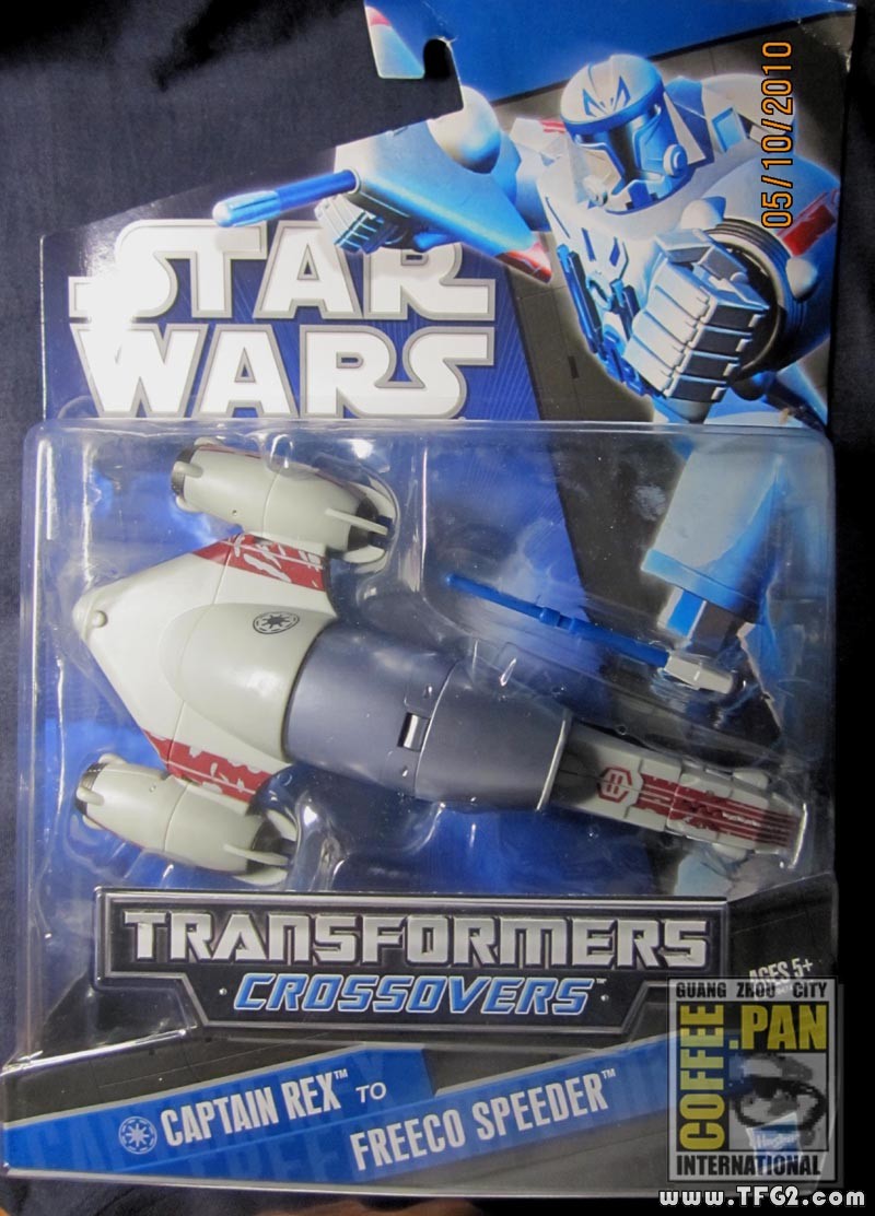 Transformers News: Toy Images of Star Wars Transformers Crossovers - Captain Rex & Yoda Image