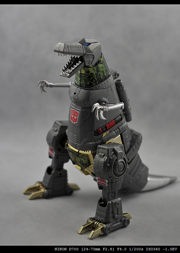 Transformers News: More Toy Images of Hasbro Version MP Grimlock Image