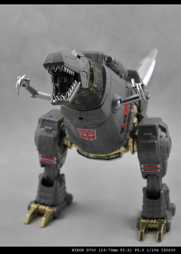 Transformers News: More Toy Images of Hasbro Version MP Grimlock Image