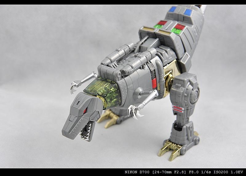 Transformers News: More Toy Images of Hasbro Version MP Grimlock Image