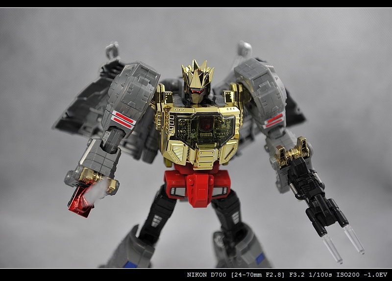 Transformers News: More Toy Images of Hasbro Version MP Grimlock Image