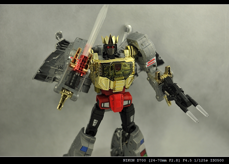Transformers News: More Toy Images of Hasbro Version MP Grimlock Image