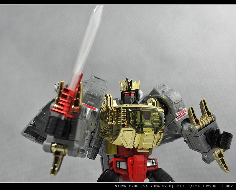 Transformers News: More Toy Images of Hasbro Version MP Grimlock Image