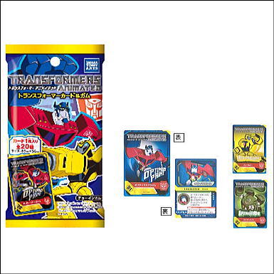 Transformers News: Takara Animated Figurines and Collectible Cards Image