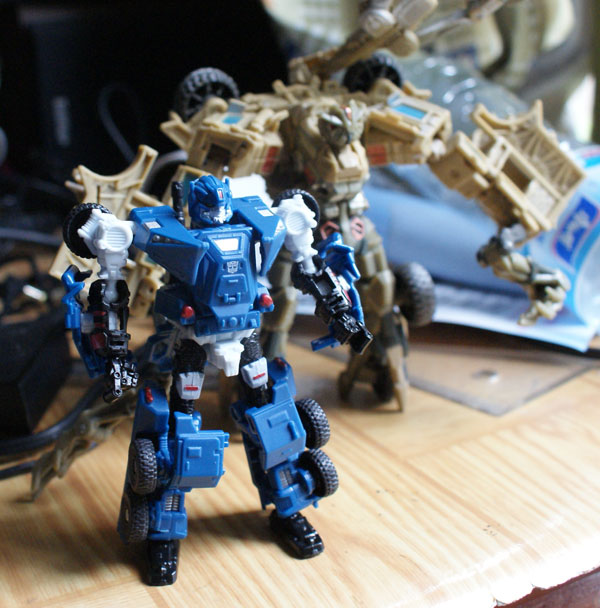 Transformers News: Toy Images of Scout Class Breacher Image