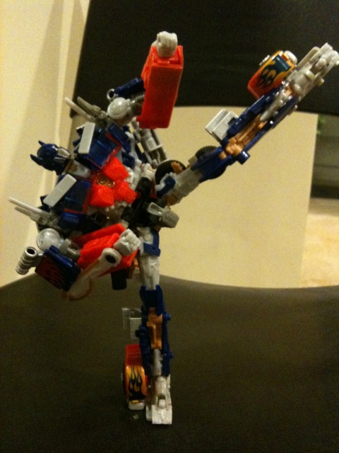 Transformers News: Hunt For The Decepticons Battle Blades Optimus Prime Released in Singapore Image