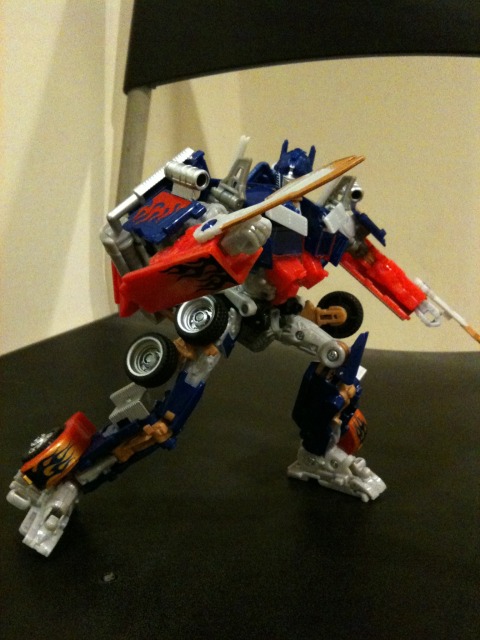 Transformers News: Hunt For The Decepticons Battle Blades Optimus Prime Released in Singapore Image