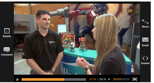 Transformers News: More On SDCC HASBRO Exclusives On G4tv.com Image