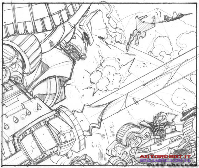 Transformers News: Comic Preview of MP-M01 Masterpiece - Movie Edition Starscream Image
