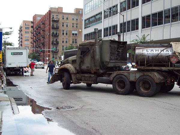 Transformers News: Transformers 3 - New Vehicle On Set Image