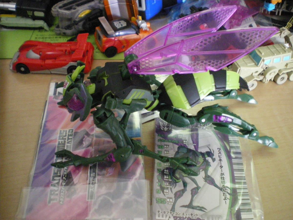 Transformers News: New Images of Takara Animated Rodimus and Waspinator Image