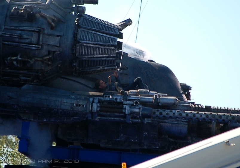 Transformers News: Transformers 3 Filming in Detroit - Spoilers and Photos Image