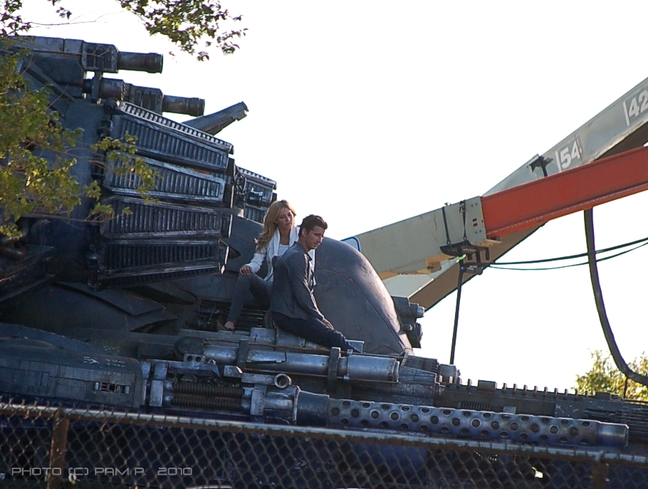Transformers News: Transformers 3 Filming in Detroit - Spoilers and Photos Image