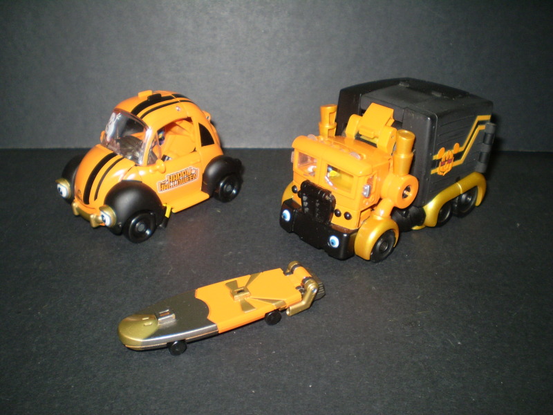 Transformers News: Toy Images of Disney Label Donald Duck Holiday Halloween Version Image
