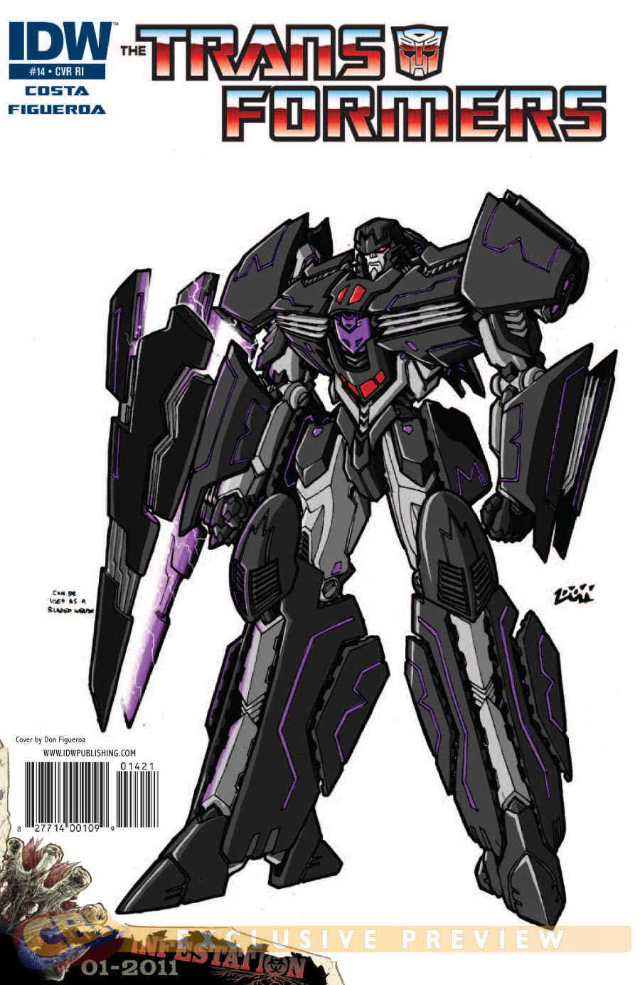 Transformers News: Transformers: Ongoing #14 Five-Page Preview Image