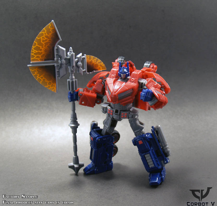 Transformers News: CorbotV's War Axe is Shipping Soon! Image