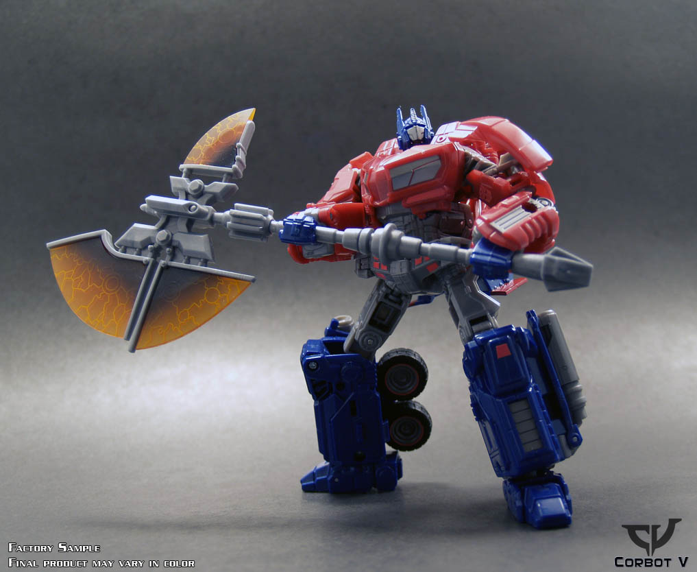 Transformers News: CorbotV's War Axe is Shipping Soon! Image