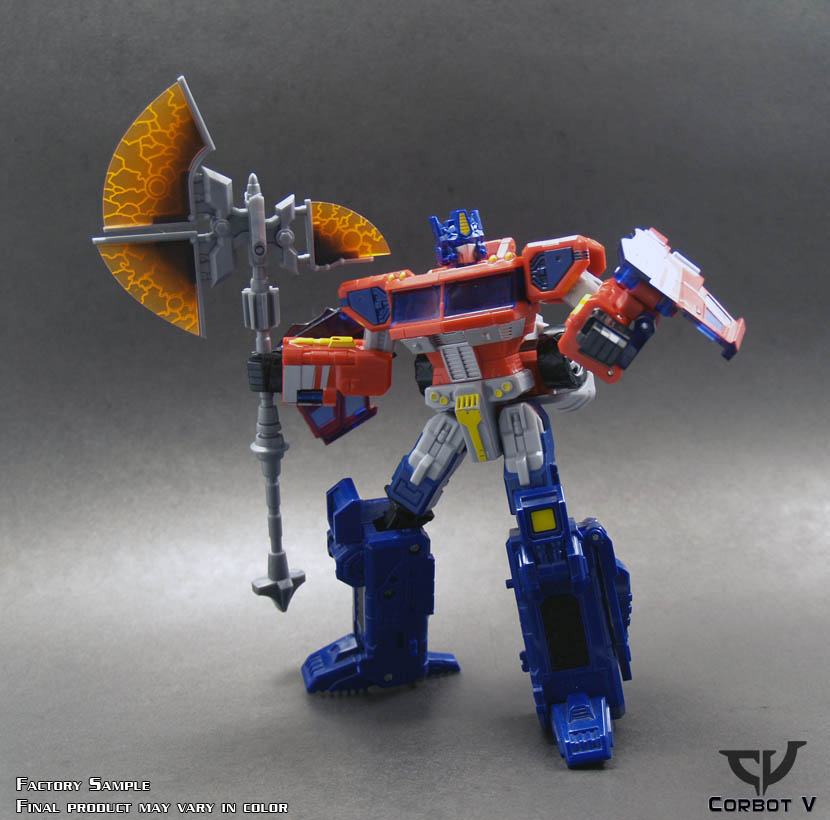 Transformers News: CorbotV's War Axe is Shipping Soon! Image