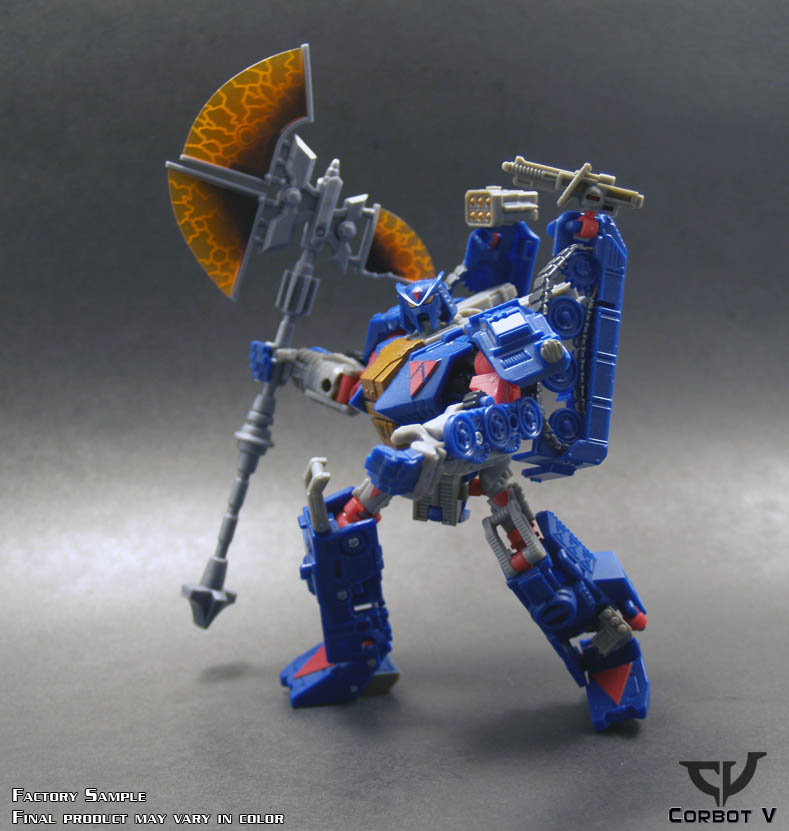 Transformers News: CorbotV's War Axe is Shipping Soon! Image