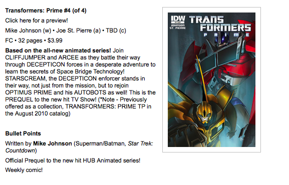 Transformers News: IDW Transformers Releases - January 26th- Let the Infestation Begin! Image