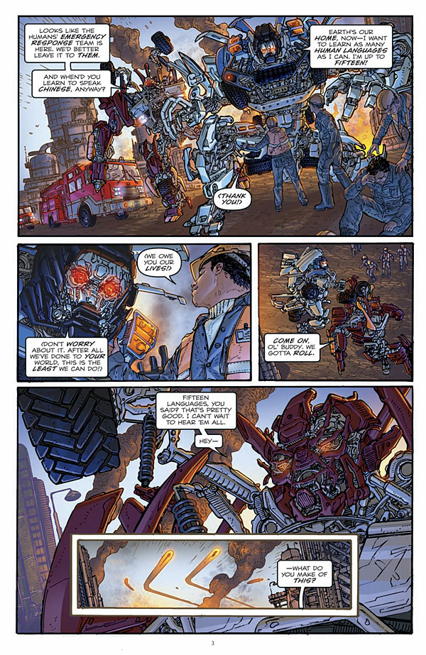 Transformers News: Transformers: Rising Storm Five-Page Preview Image