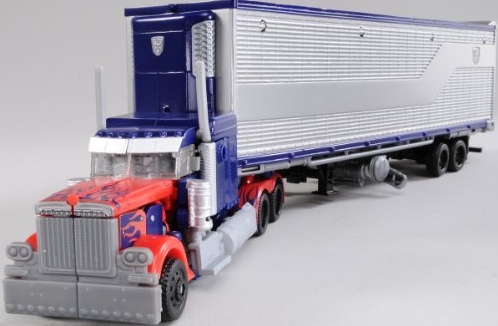 Transformers News: More Images of Takara Transformers DOTM Voyager Class Optimus Prime + Trailer Image