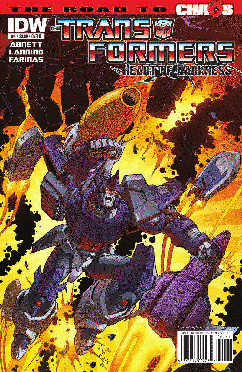 Transformers News: Transformers: Heart of Darkness #4 Seven Page Preview Image