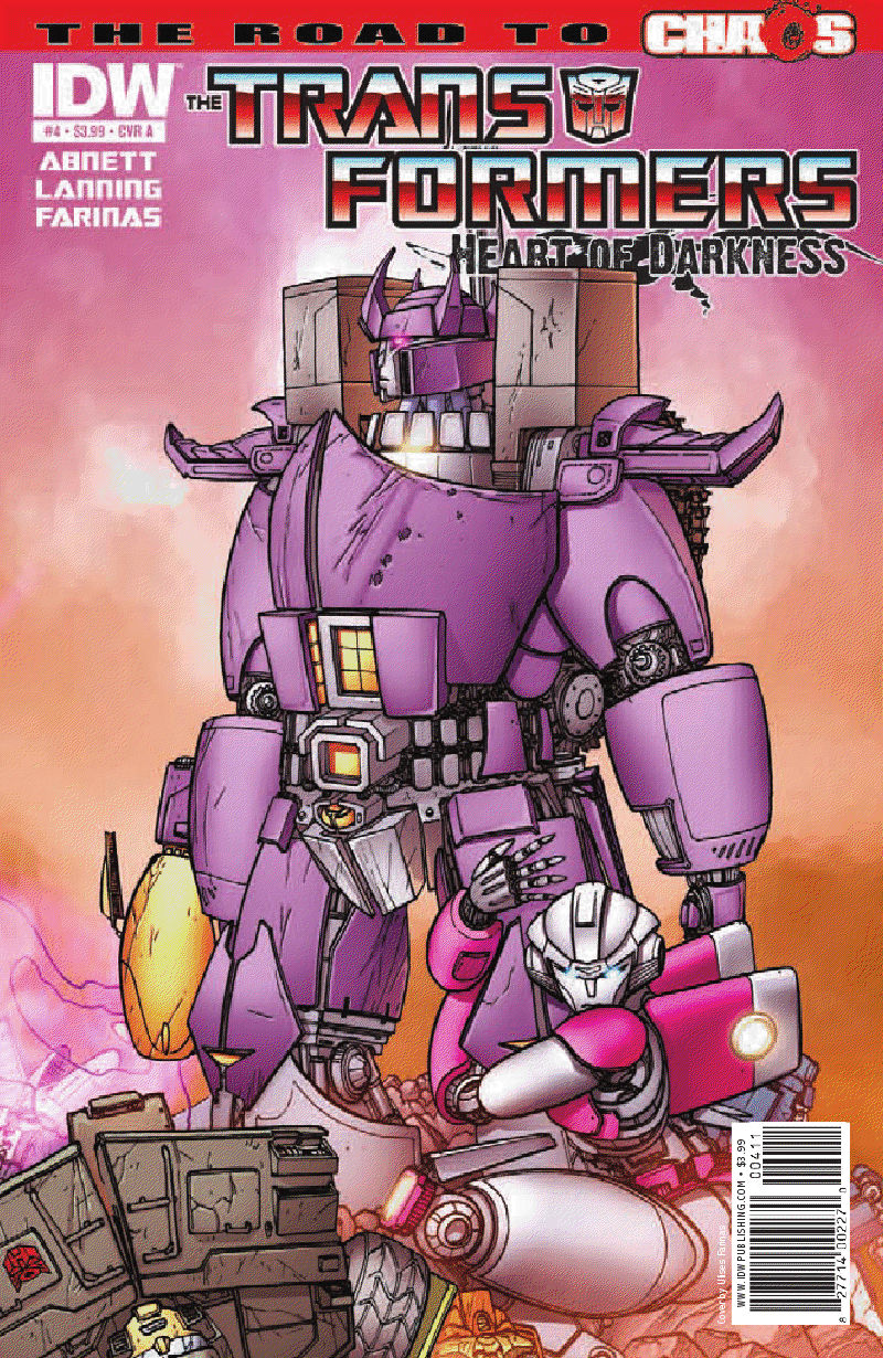 Transformers News: Transformers: Heart of Darkness #4 Seven Page Preview Image