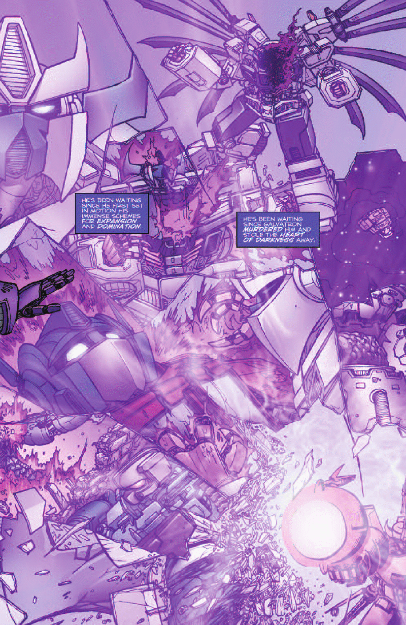 Transformers News: Transformers: Heart of Darkness #4 Seven Page Preview Image
