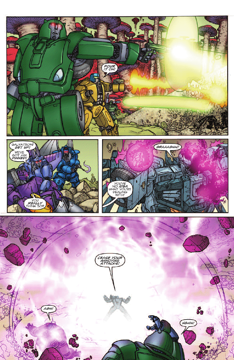 Transformers News: Transformers: Heart of Darkness #4 Seven Page Preview Image