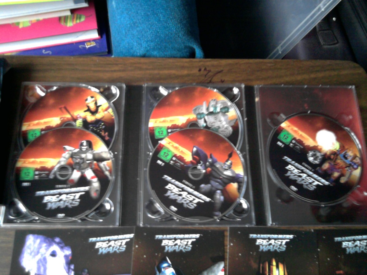 Transformers News: Review of German Beast Wars DVD box Image
