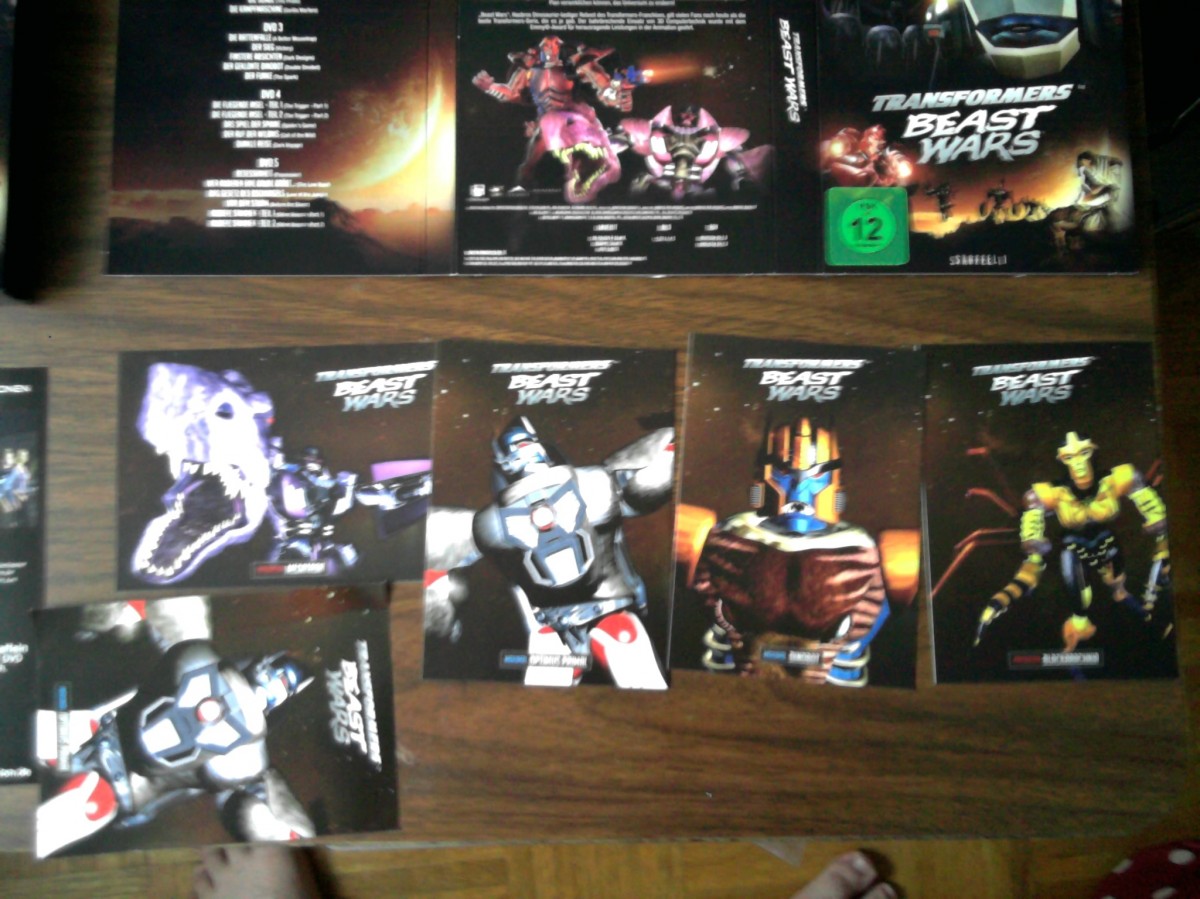 Transformers News: Review of German Beast Wars DVD box Image
