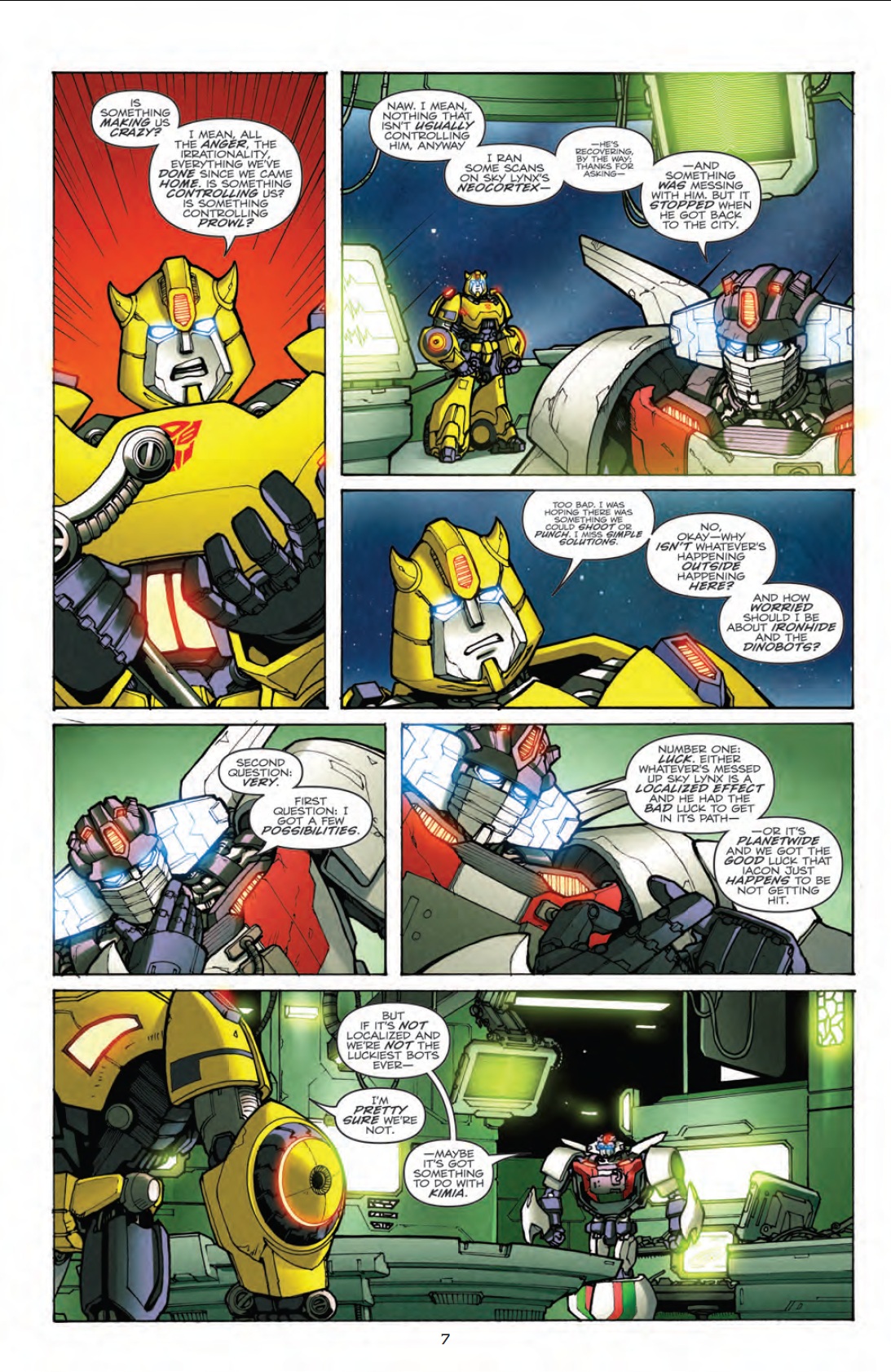 Transformers: Robots In Disguise Ongoing #9 Preview