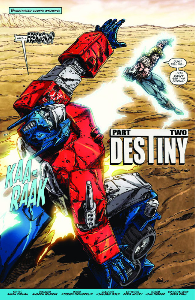 Transformers ReGeneration One #92 Preview