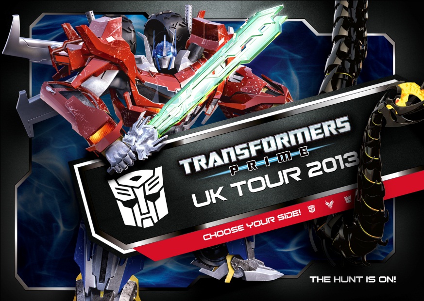 The Hunt is On - Transformers Prime Beast Hunters UK Tour
