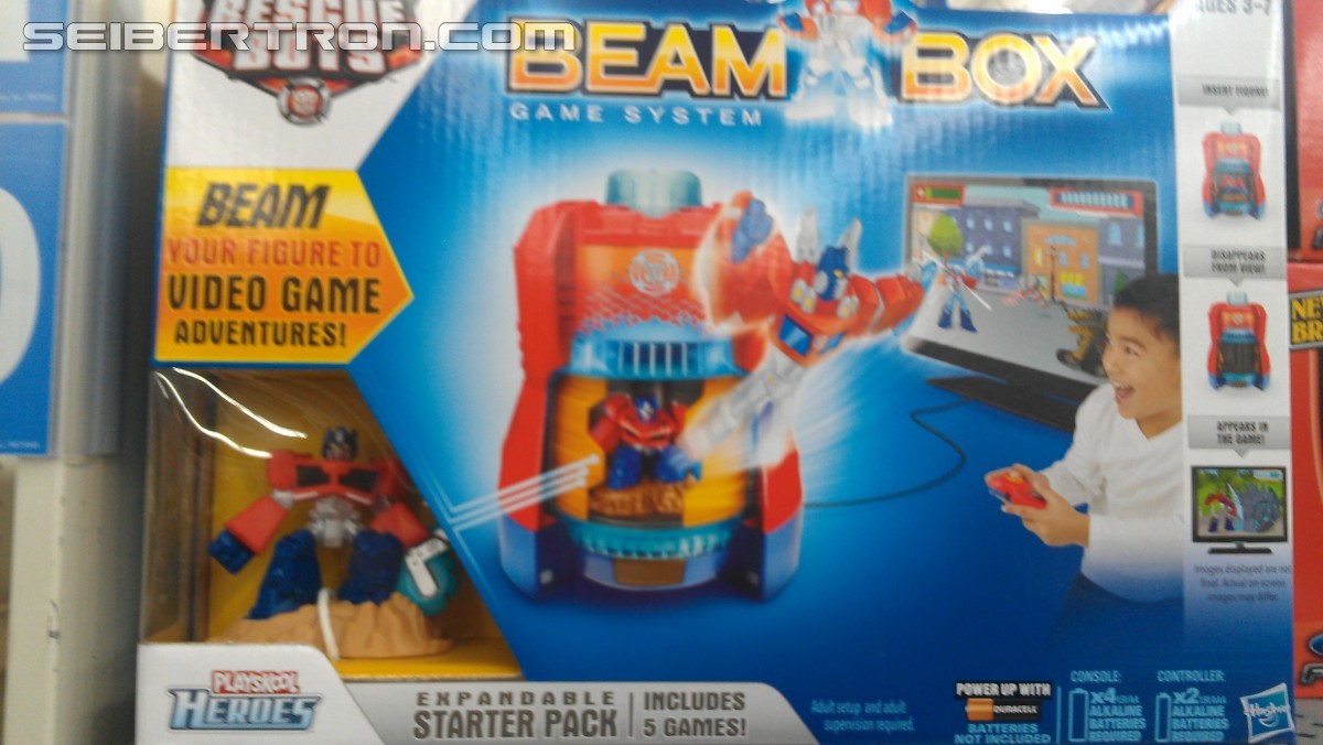Transformers News: Rescue Bots Beambox Video Game Console And Game Figurines Out At Retail