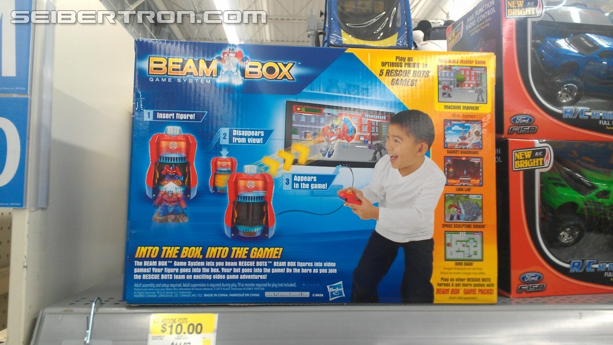Transformers News: Rescue Bots Beambox Video Game Console And Game Figurines Out At Retail